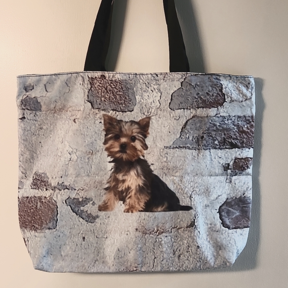 NEW- Tote Bag, Storage Bag- Dog, Yorkie
